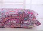 SLPBABY Silk Pillowcase for Hair and Skin with Hidden Zipper Print (King, Pattern8)