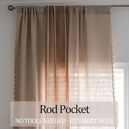 Sutuo Home Boho Curtains 90 inches - Image 5