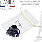 Camila Paris CP3862 French Octopus Hair Clip for Women Thick Hair and Long Curly Wavy Hair, Girls Hair Claw Clips, Styling Claw Clip for Thick Hair, Strong Hold No Slip Grip, Made in France