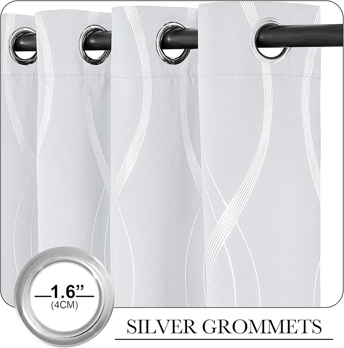 NICETOWN Extra Long Blackout Curtains - Image 3