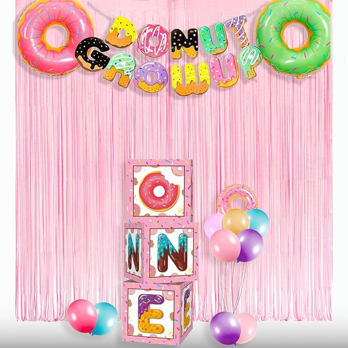 Pastel Pink Party Backdrop Decoration - Image 5