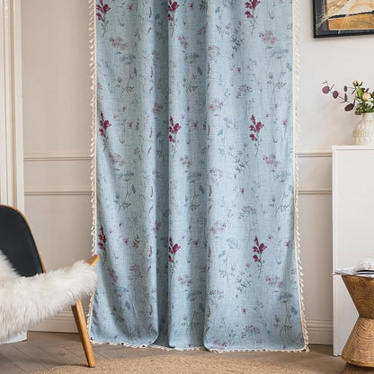 ENJOYBRIDAL Floral 84 Inch Curtains - Image 7