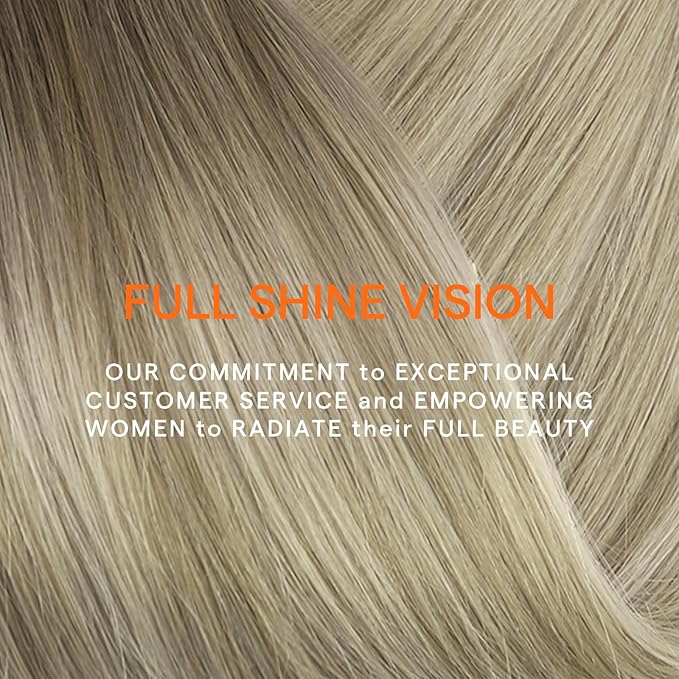 Full Shine Clip in Hair Extensions Real Human Hair Brown Balayage Clip in Real Hair Extensions Light Brown to Ash Brown Mix Platinum Blonde Natural 18 Inch 7 Pcs 120 G