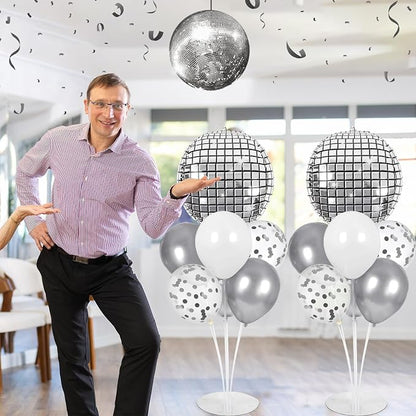 Disco Ball Balloons Stand Kit 2 Sets - Image 6
