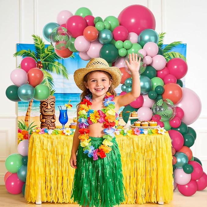 Amandir 153pcs Tropical Balloon Arch Kit Different Sizes | 18 12 10 5 inch Hot - Image 5