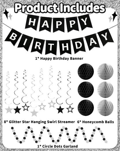 Happy Birthday Decorations, Party Decorations Banners - Image 2