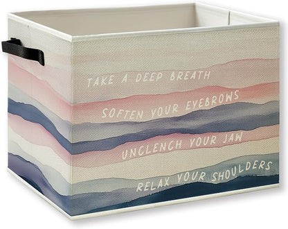 Abstract Mental Health Office Storage Basket by KSDUT