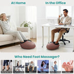 Nekteck Shiatsu Foot Massager Machine with Soothing Heat, FSA Eligible Air Compression Deep Kneading Therapy, Improve Blood Circulation and Foot Wellness, Relax for Home Office Use, HSA Eligible