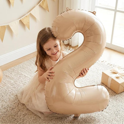 YPSelected 32 Inch Large Foil Helium Number Balloon Birthday Wedding Party 0-9 - Image 2
