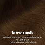 Irresistible Me Real Human Hair Extensions Clip Ins – 100% Human Hair Clip In Extensions for Length & Volume – Invisible Extension – Heat Resistant & Dyeable – Brown Melt, 20 Inches