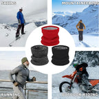 3 Pack Winter Neck Warmer & Ski Mask for Men Women Thermal Warm Fleece Face Mask Neck Gaiter Scarf Gift