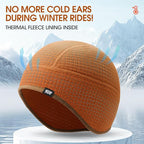 Skull Cap Helmet Liner, Winter Thermal Cycling Cap for Men & Women, Lightweight Cycling Hat for Biking Running Outdoor Work