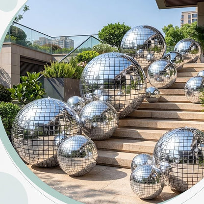 24 Pcs Giant Metallic Party Balloons, Birthday Wedding Bridal Shower Disco - Image 5