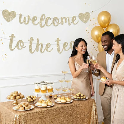 BEISHIDA Welcome to The Team Banner, NO DIY, Office Party Decorations - Image 4