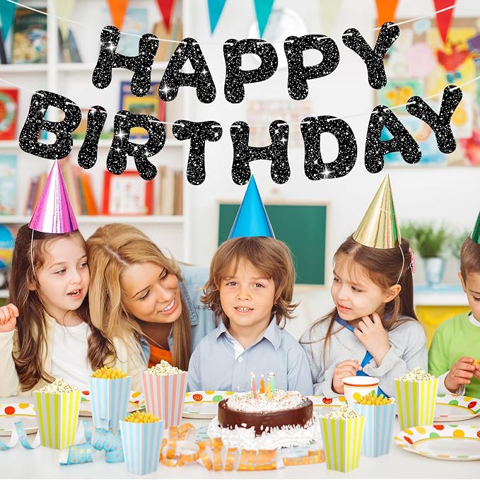 116PCS DIY Banner Customizable Birthday Banners Graduation Banner Custom Party - Image 6