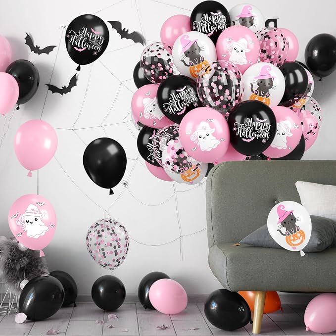 Halloween Balloons, Ghost Printed Balloon - Image 8