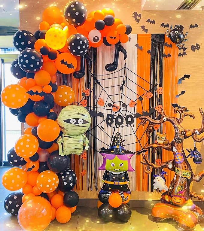 10 Inch Orange Balloons - Image 4