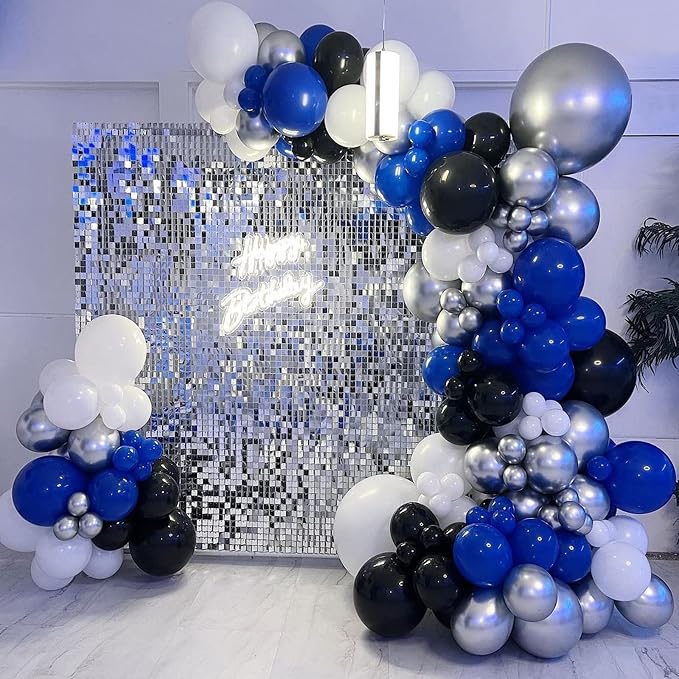 FOTIOMRG 120pcs 5 inch Royal Blue Balloons | Birthday, Graduation, Baby Shower - Image 5