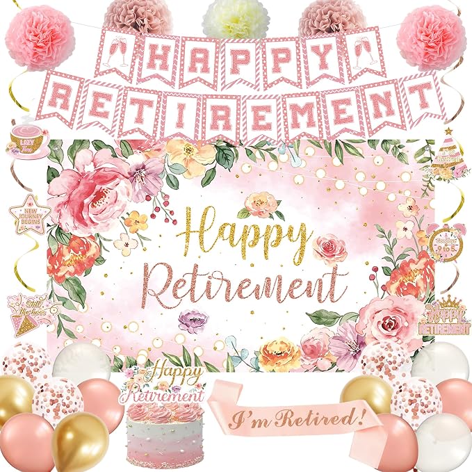 Holkcog Retirement Party Decorations by Holkcog