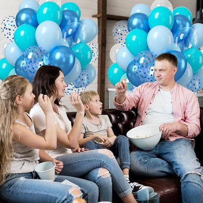 Teal Blue Balloons - Image 5
