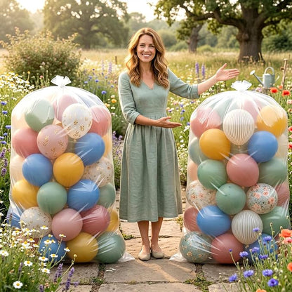 Jxiwfvl 2Pcs Balloon Bags for Transport 98.4 X 59 Inch Extra Large Balloon - Image 6