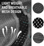 MELASA Do Rag Skull Cap Helmet Liner, Cooling Mesh Bandana Cap, Sweat Dew Rags Head Cover for Men Cycling Motorcycle Running