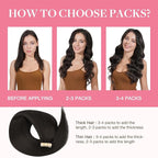 GOO GOO Tape in Hair Extensions Human Hair, 2 Dark Brown, 10inch 60g 40pcs, Skin Weft Seamless Invisible, Silky Straight with Thick Ends, Remy Human Hair