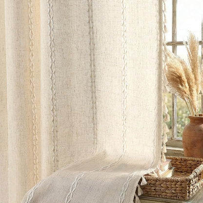 Boho Light Filtering Curtains 84 Inch 2 Panels by Unknown