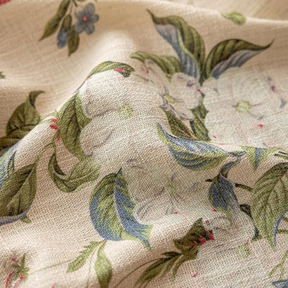 ENJOYBRIDAL Floral Curtains 63 Inch Long Living Room Boho Drapes Short Bedroom - Image 6
