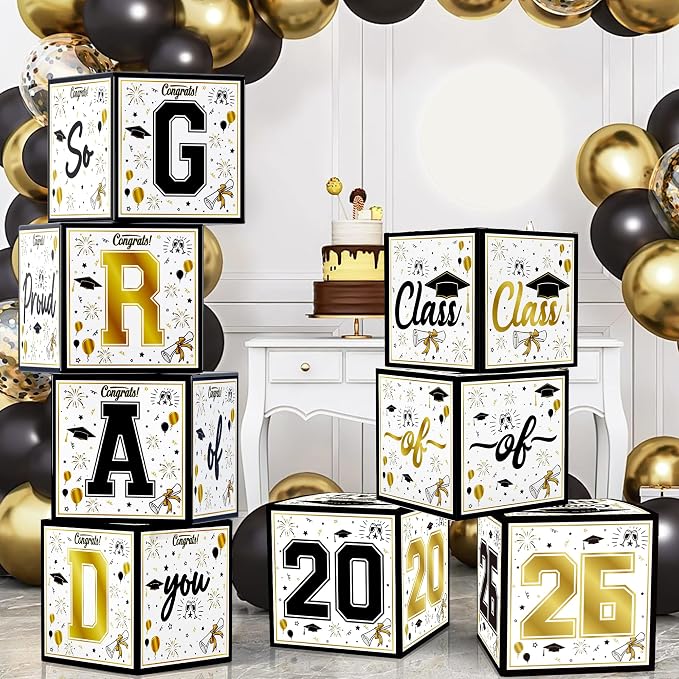 OHOME 8 Pack Graduation Decorations 2026 2027 by OHOME