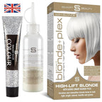 Ash Blonde Hair Dye with added Plex Hair Care Conditioner, Permanent Hair Color with Cool Ash Hair Toner for Blond Hair, Vegan Hair Dye, Cruelty-Free - Smart Beauty Hair Color