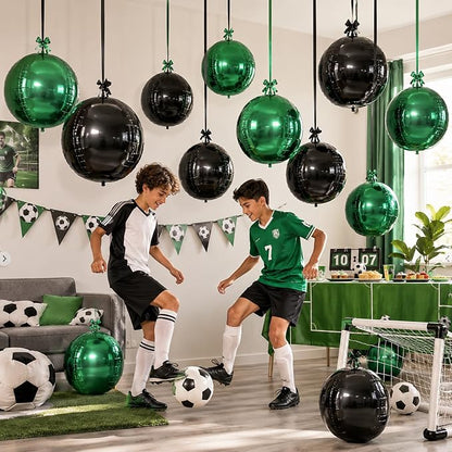 Green Black Balloons - Image 7