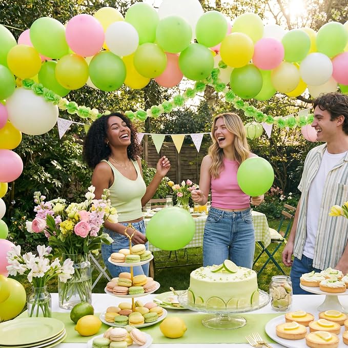 Lime Green Balloons, Baby Shower, Anniversary, Graduation, Wedding Decorations - Image 8