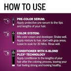 Schwarzkopf Keratin Color, Color & Moisture Permanent Hair Color Cream, 4.2 Dark Brown