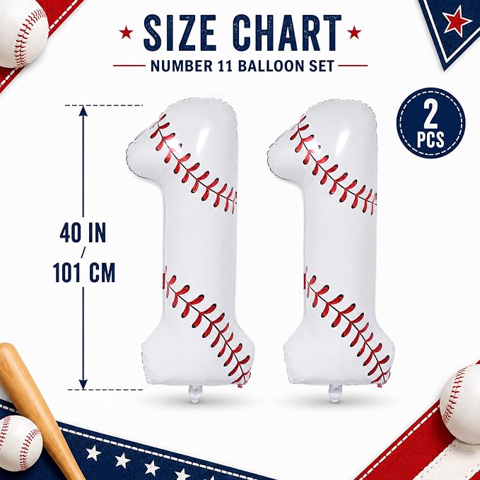 Baseball Birthday Decor, Sport Themed | Party Decorations - Image 2