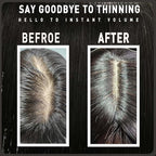 Real Human Hair Topper for Thinning Hair Women Clip in Straight Hairpiece Silk Base Natural Black 10 in