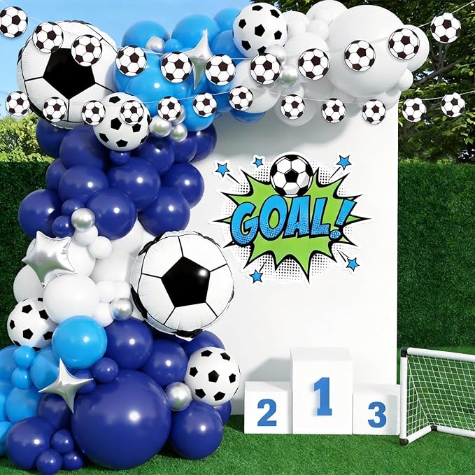 Soccer Balloon Garland Arch Kit - Image 5