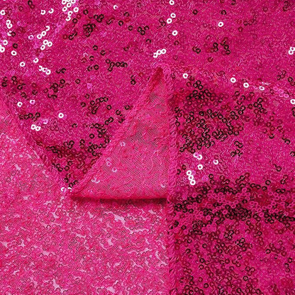 Sequin Backdrop Hot Pink 8ft x 8ft Glitter Photo Booth Backdrop | Sequin Photo - Image 8