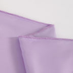 NTBAY 2 Pack Satin Standard Pillowcases for Hair and Skin, Luxurious and Silky Pillow Cases with Envelope Closure, 20x26 Inches, Light Purple