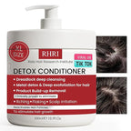 Detox Conditioner – Deep Cleansing Hair Conditioner for Damaged Dry Hair | Heavy Metal Detox & Build-Up Removal | Nourishing Scalp Care, Sulfate-Free Formula – 300ml