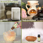 yethious White Tea Essential Oil White Tea Oil for Diffuser & Aromatherapy, Baths, Soap, Candle Making Scent Oil 2PCS*10ML