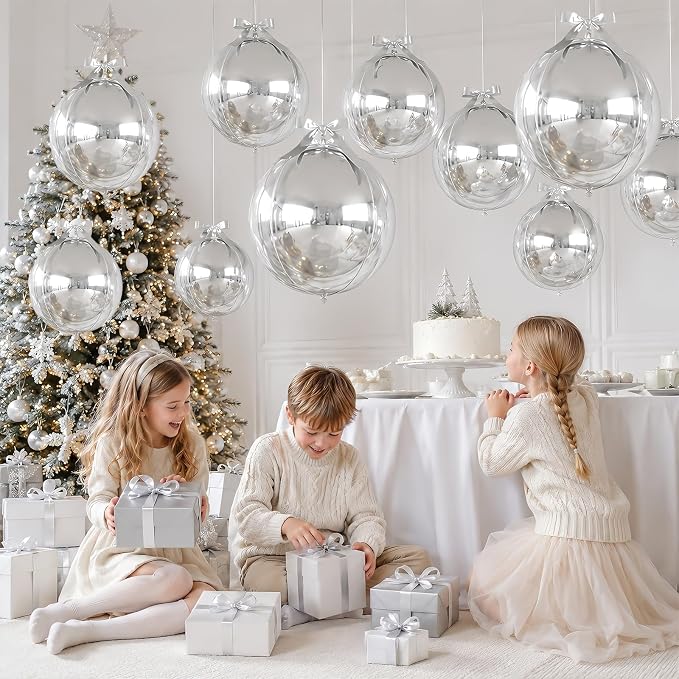Silver Round Foil Balloons - Image 5