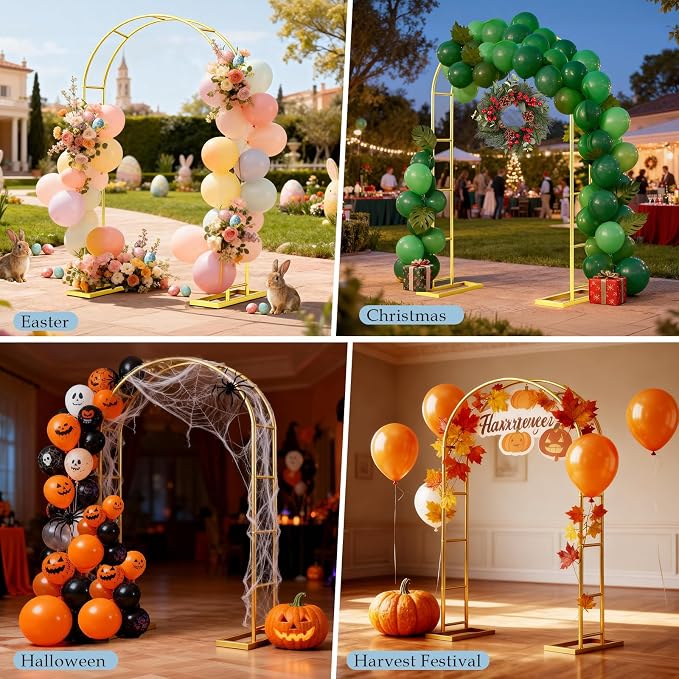 7.2FTx4.3FT Balloon Arch Stand, Wedding Arch - Image 6
