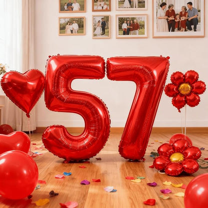 Laser Red 5 Balloon - Image 8
