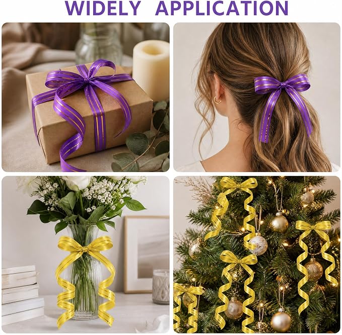 TONIFUL 500 Yards Gold and Purple - Image 5