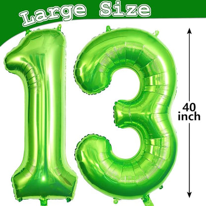 13 Balloon Numbers, Large 13 or 31 Foil Balloons, Big Number Balloon 40 Inch - Image 6