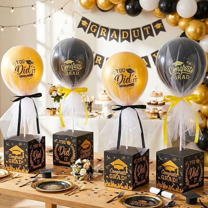 Seenelling 4 Sets Graduation Centerpieces by Seenelling