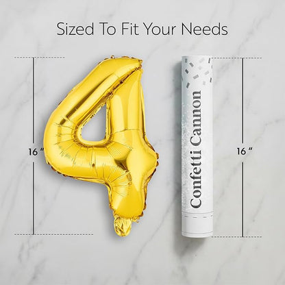 Restaurantware-Balloonify 16 Inch Number Balloon, 1 Digital Party Balloon - Image 2