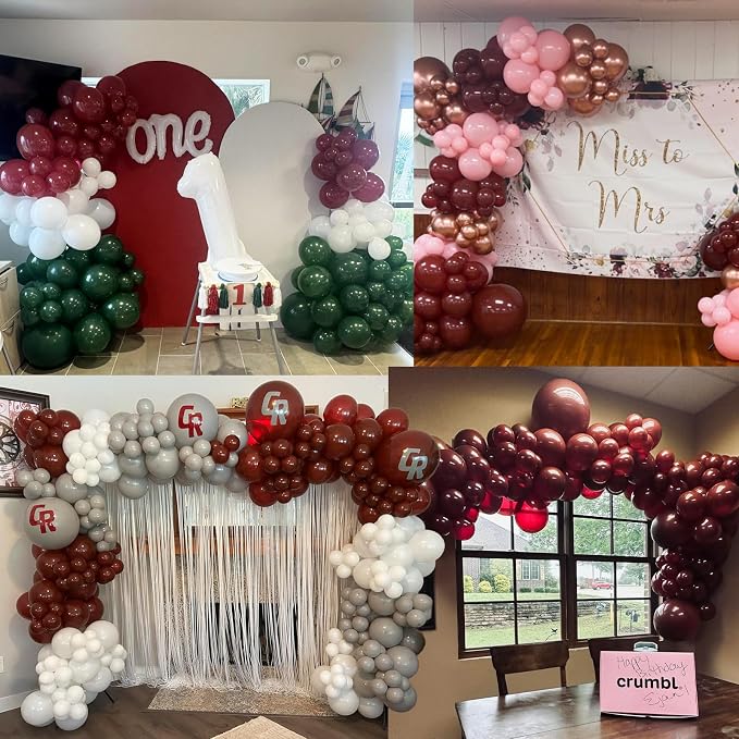 Burgundy Balloons - Image 6