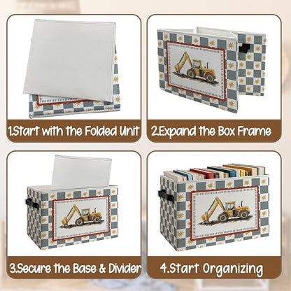 Excavator Truck Boy Nursery Storage Basket - Image 4